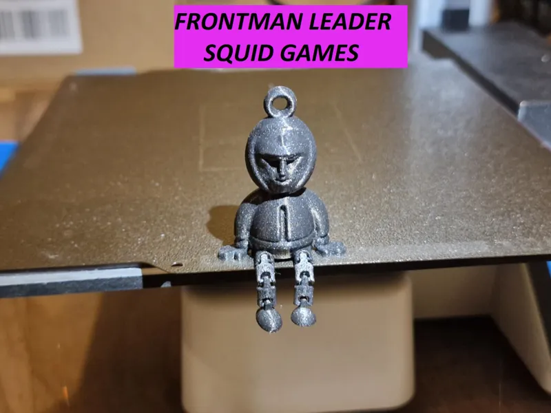 Squid Games Frontman Articulated Keychain