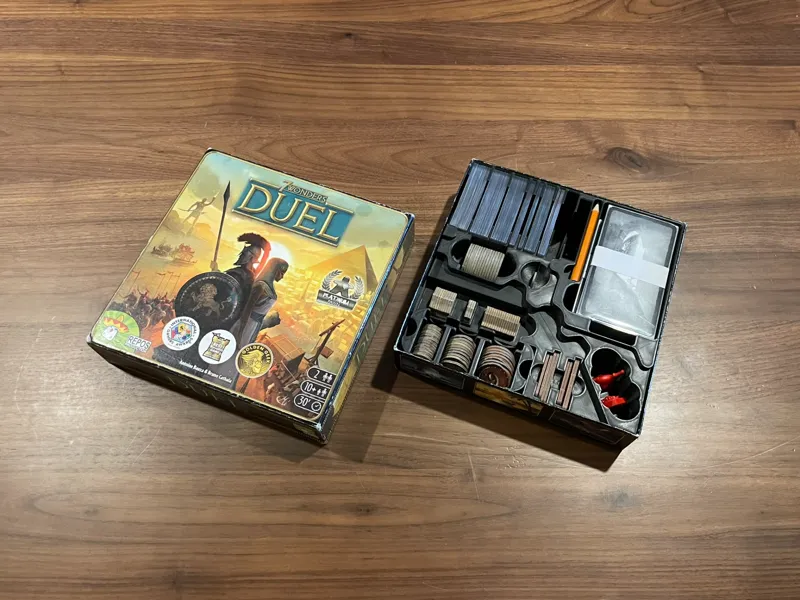 7 Wonders Duel Insert (Agora + Pantheon + Solo)