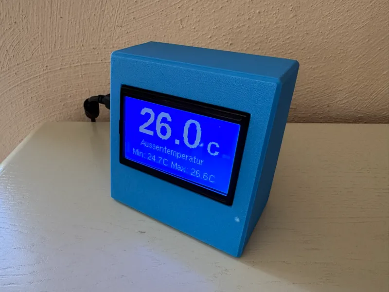 Desktop LCD Case for Arduino Uno