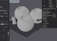 3 Copies 0.2mm layer, 2 walls, 15% infill