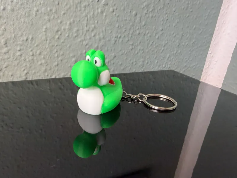 Yoshi Quietscheenten Schlüsselanhänger