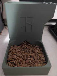128% size (A1 mini max size) With bigger Feed hole