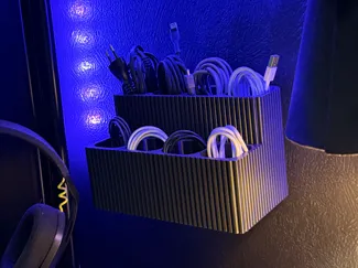 Modern Wall Cable Organizer