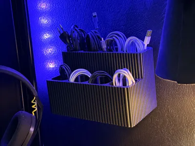 Modern Wall Cable Organizer