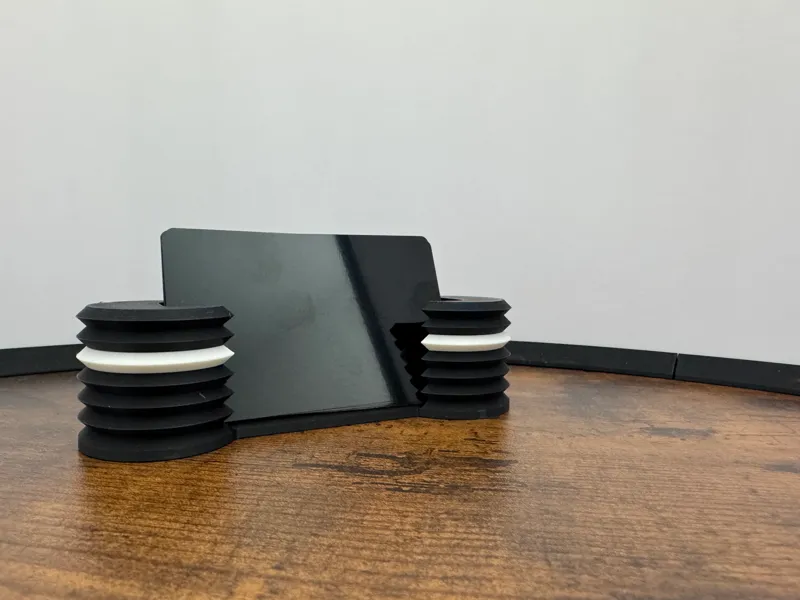 Business vCard Holder – Dual Ribbed Stand Design