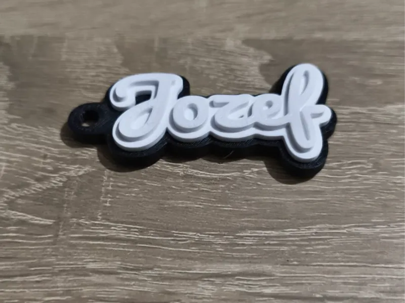 Keychain  Jozef Multicolor Black/White
