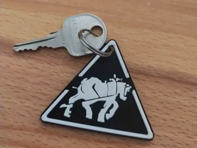 Fendt Dieselross key chain