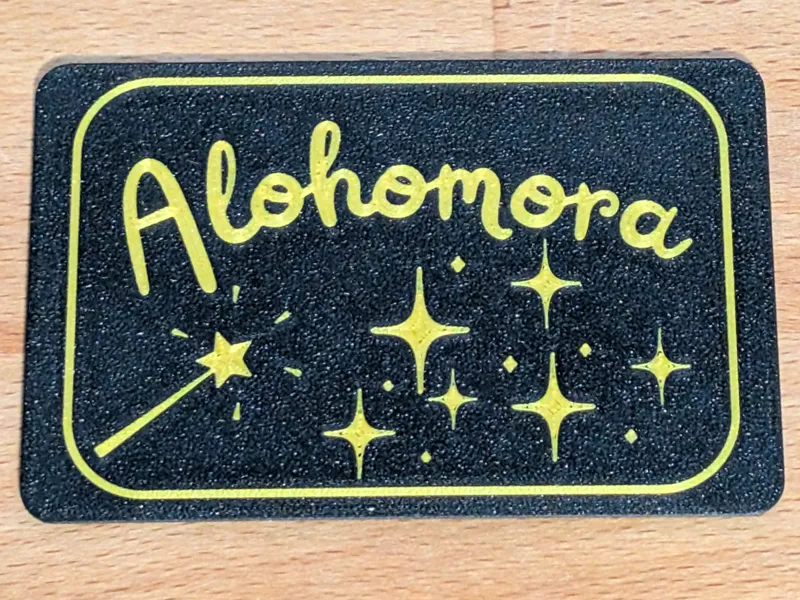 Alohomora NFC Card - two colours