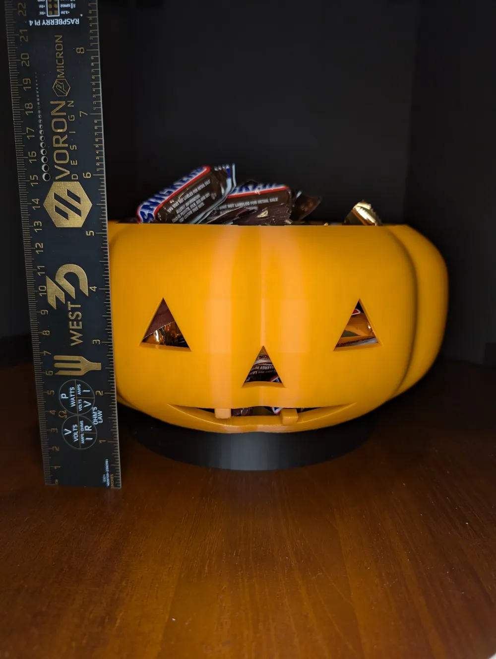 Large Halloween Jack O Lantern Pumpkin Candy Dish by PrinterMcgee ...