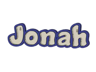 LED Namenlampe Jonah