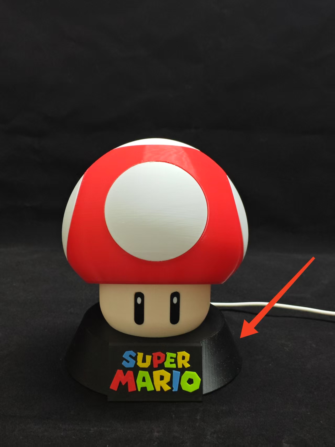 Miniatura 2 do modelo 3D 马里奥蘑菇灯(可适配拓竹LED夜灯MH001）