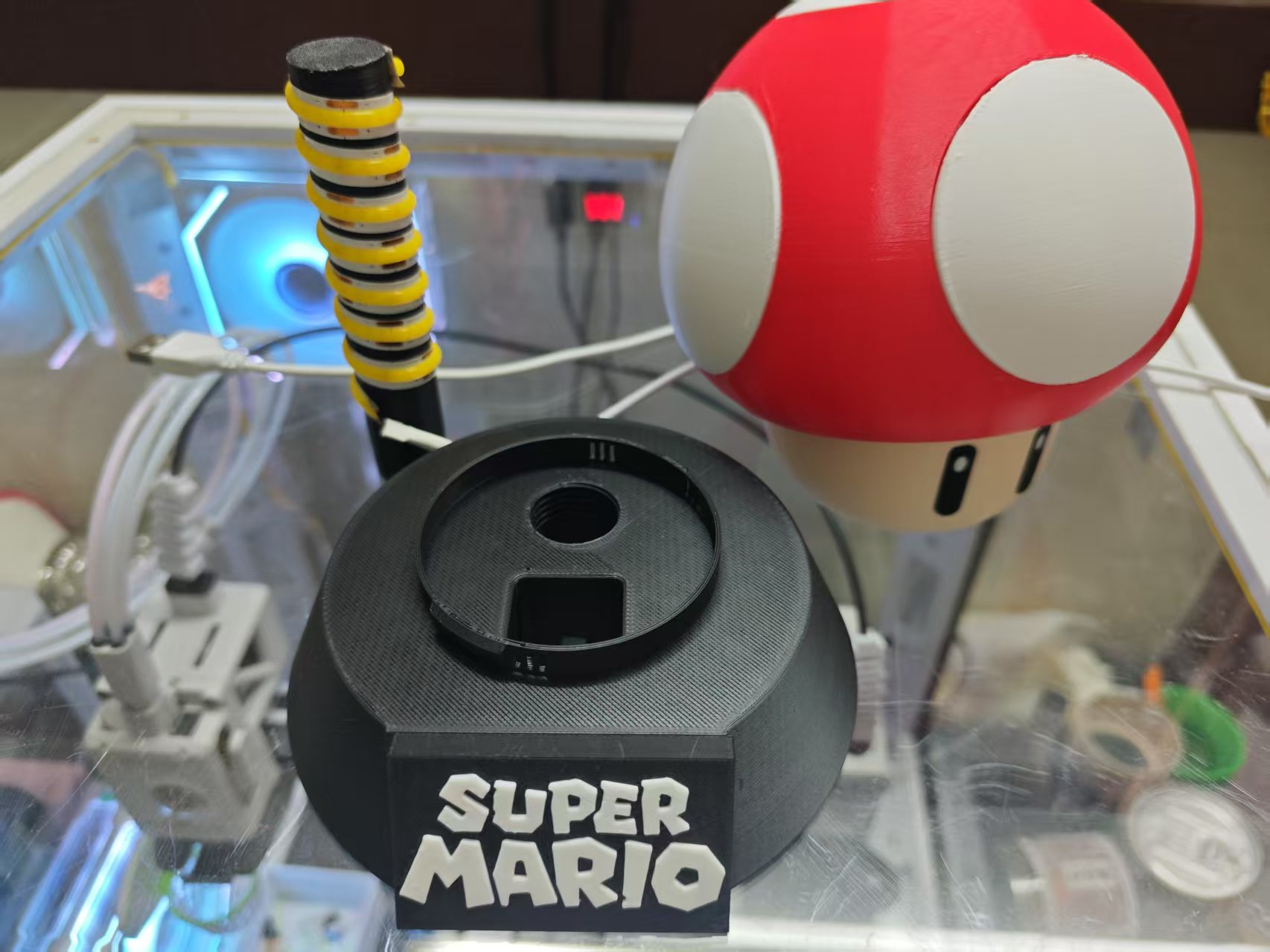 Miniatura 3 do modelo 3D 马里奥蘑菇灯(可适配拓竹LED夜灯MH001）