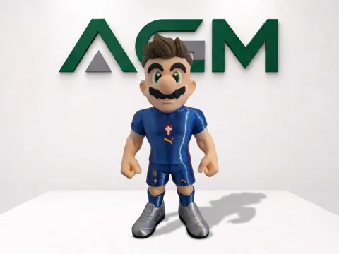 Modelo para impresión 3D: Super Mario - Palmeiras - Palestra Itália — referencia de MakerWorld