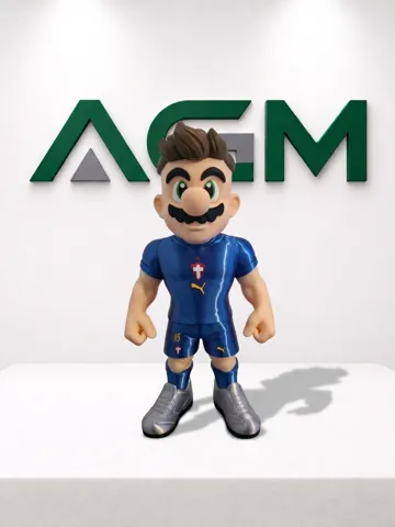 Modelo para impresión 3D: Super Mario - Palmeiras - Palestra Itália — vista de referencia 2