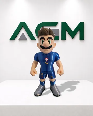 Modelo para impresión 3D: Super Mario - Palmeiras - Palestra Itália — vista de referencia 3
