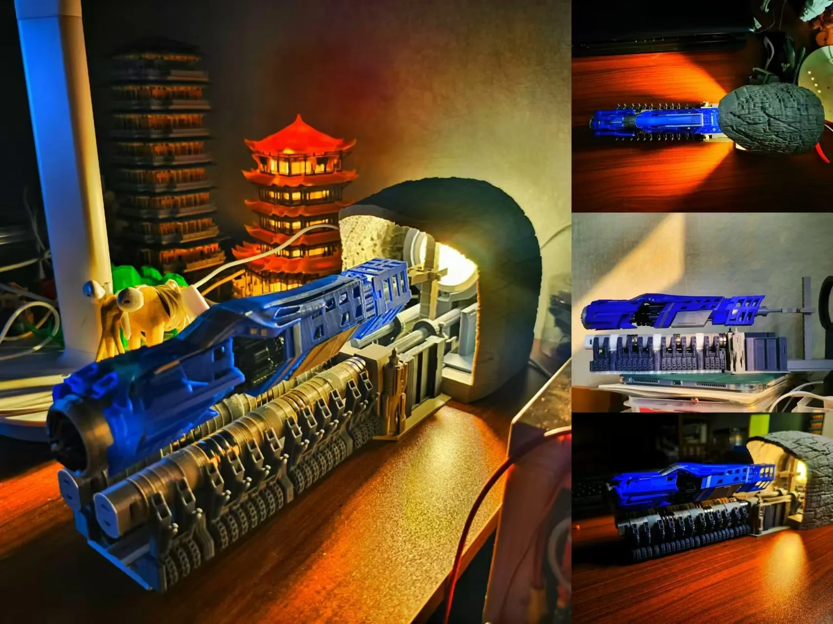Miniatura 2 do modelo 3D 次时代异星列车（磁悬浮）(圆环磁铁实现)