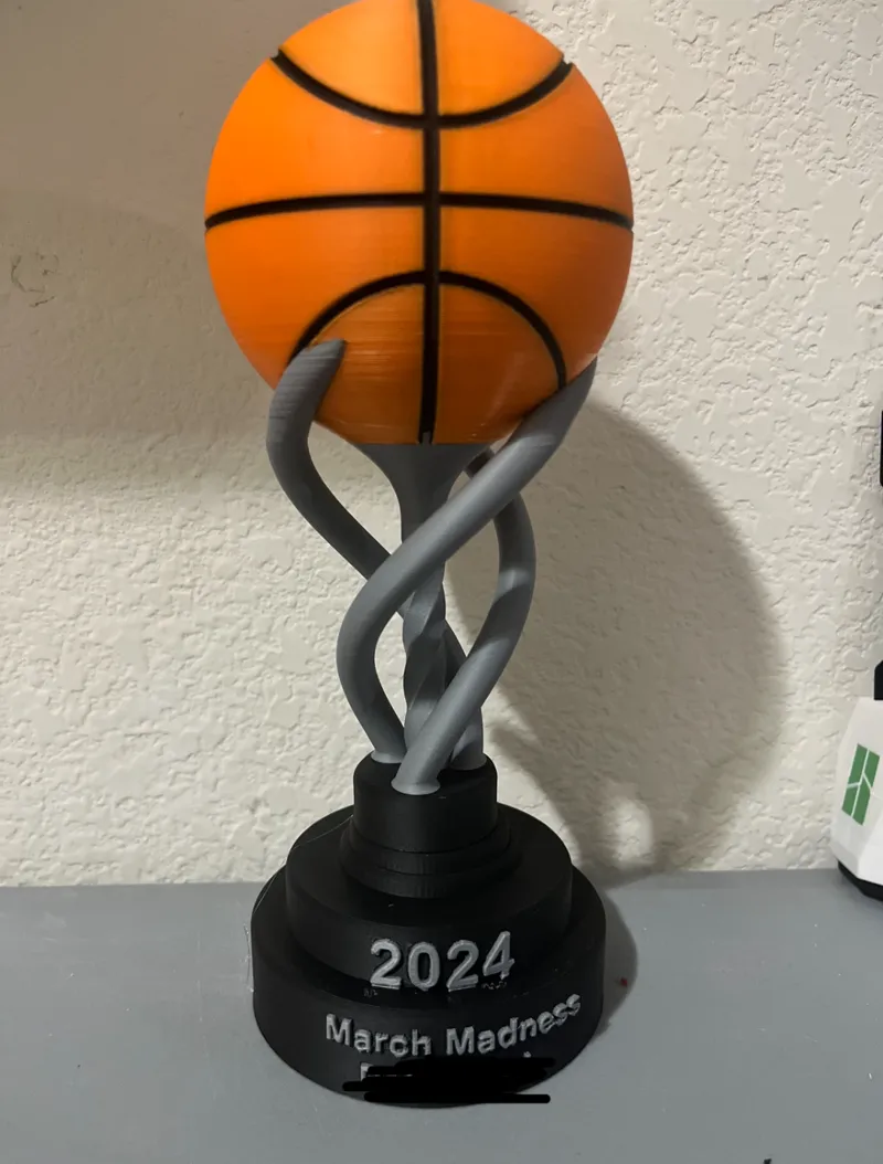 Basket Ball March Madness Trophy 