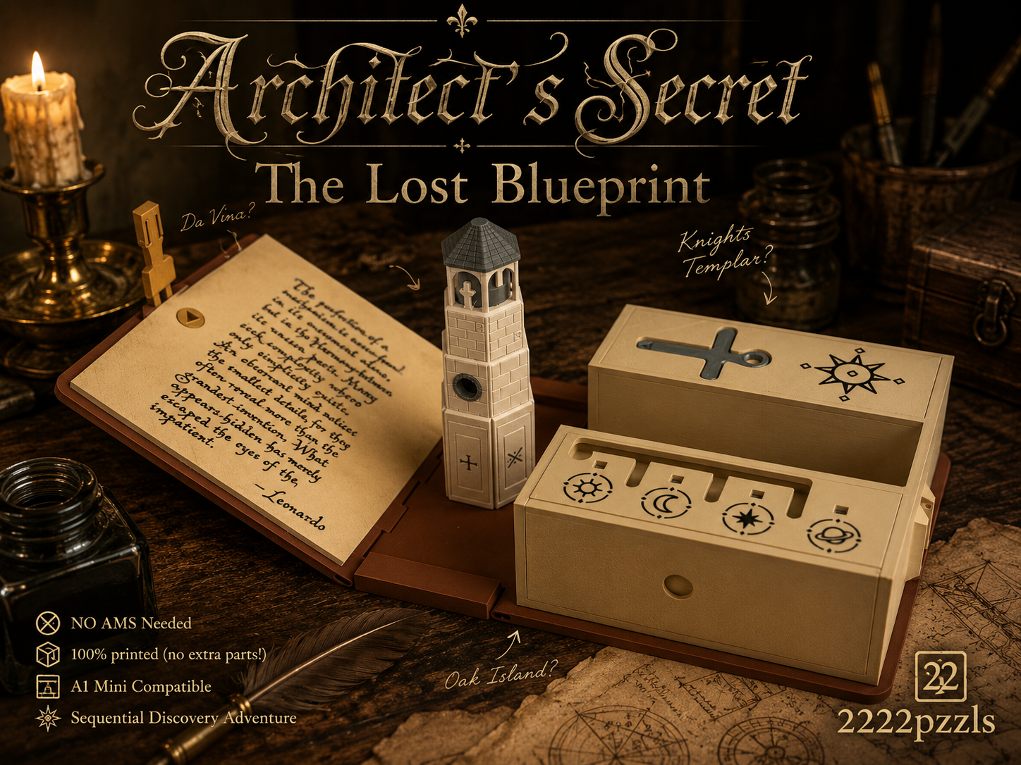 The Lost Blueprint | Sequential Discovery Puzzle - 1