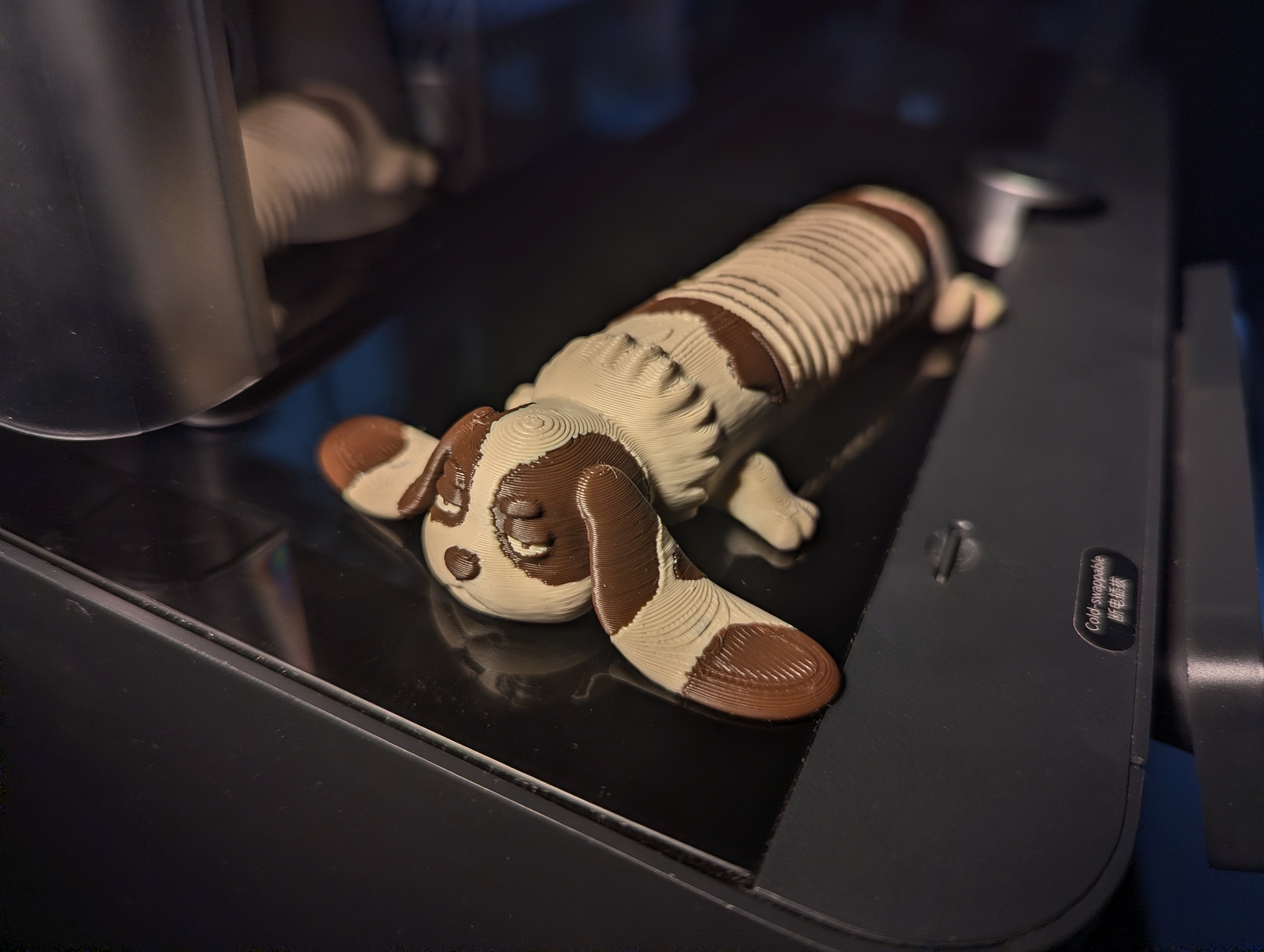 Miniatura 2 do modelo 3D Flexi Mini Spaniel [Spring]