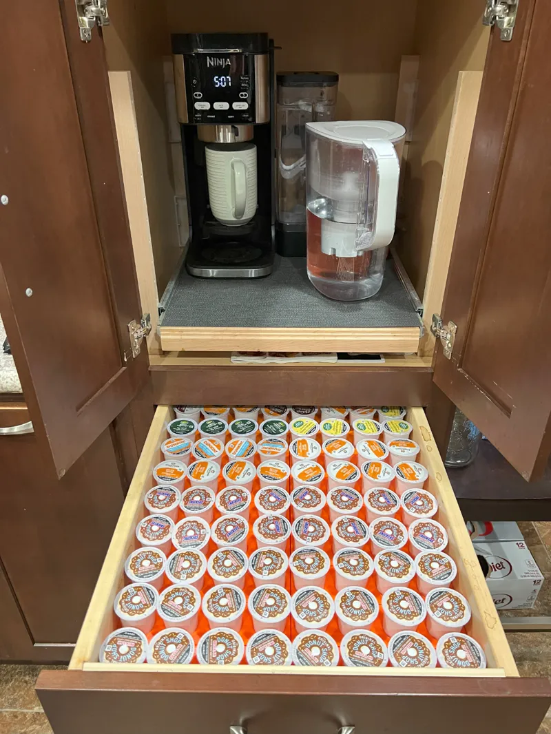 Coffee Pod Drawer Insert