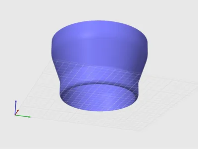 VMC adapter 160mm to 125mm