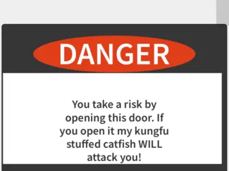 Funny Danger! Sign