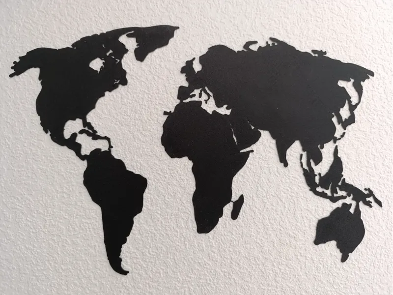 World Map 2D 