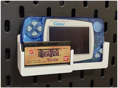 IKEA SKADIS holder for Bandai WonderSwan Color