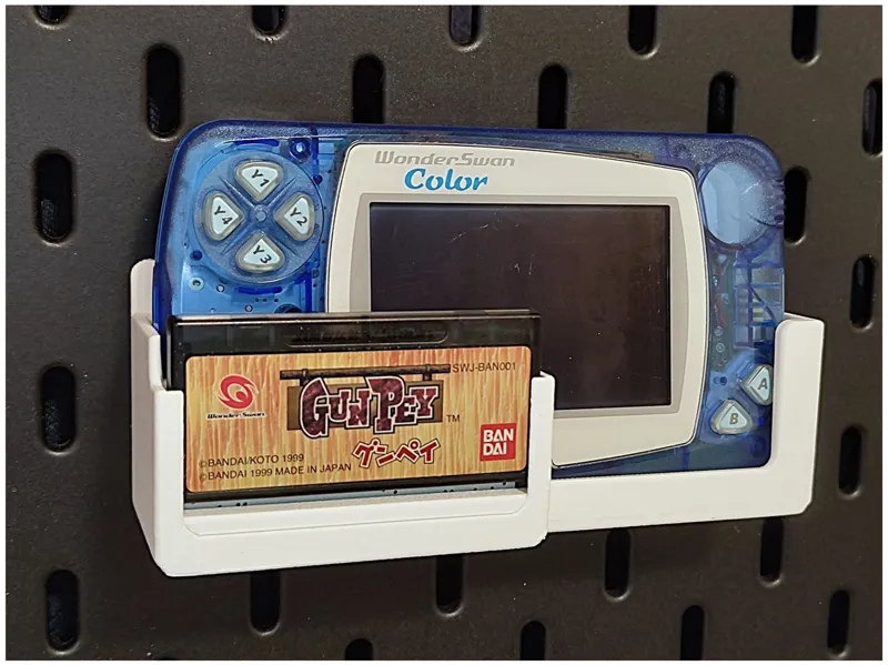 IKEA SKADIS holder for Bandai WonderSwan Color
