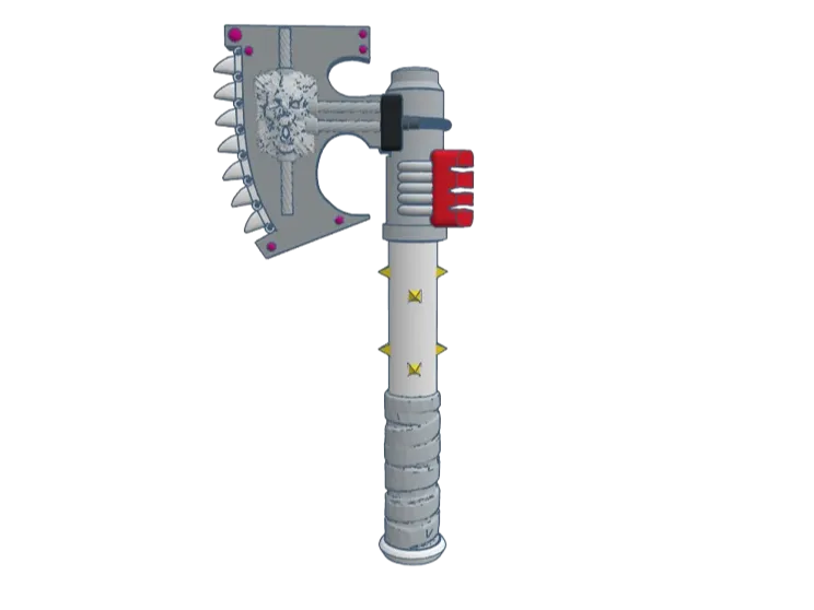 Grim Dark Chain Axe MK1