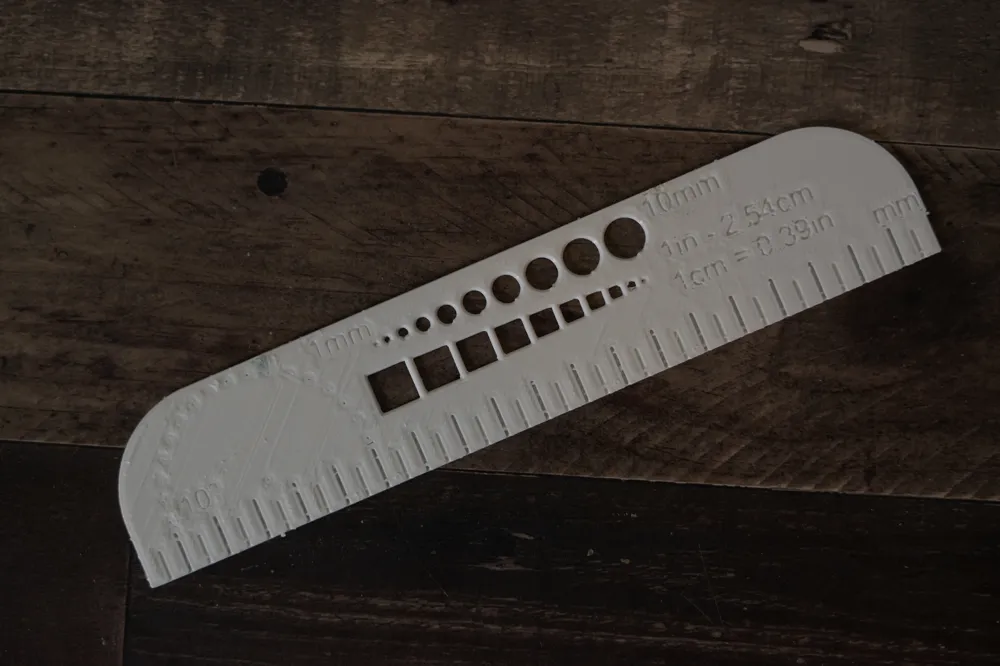 Useful Bookmark with Ruler, Protractor, + Stencils - Free 3D Print ...