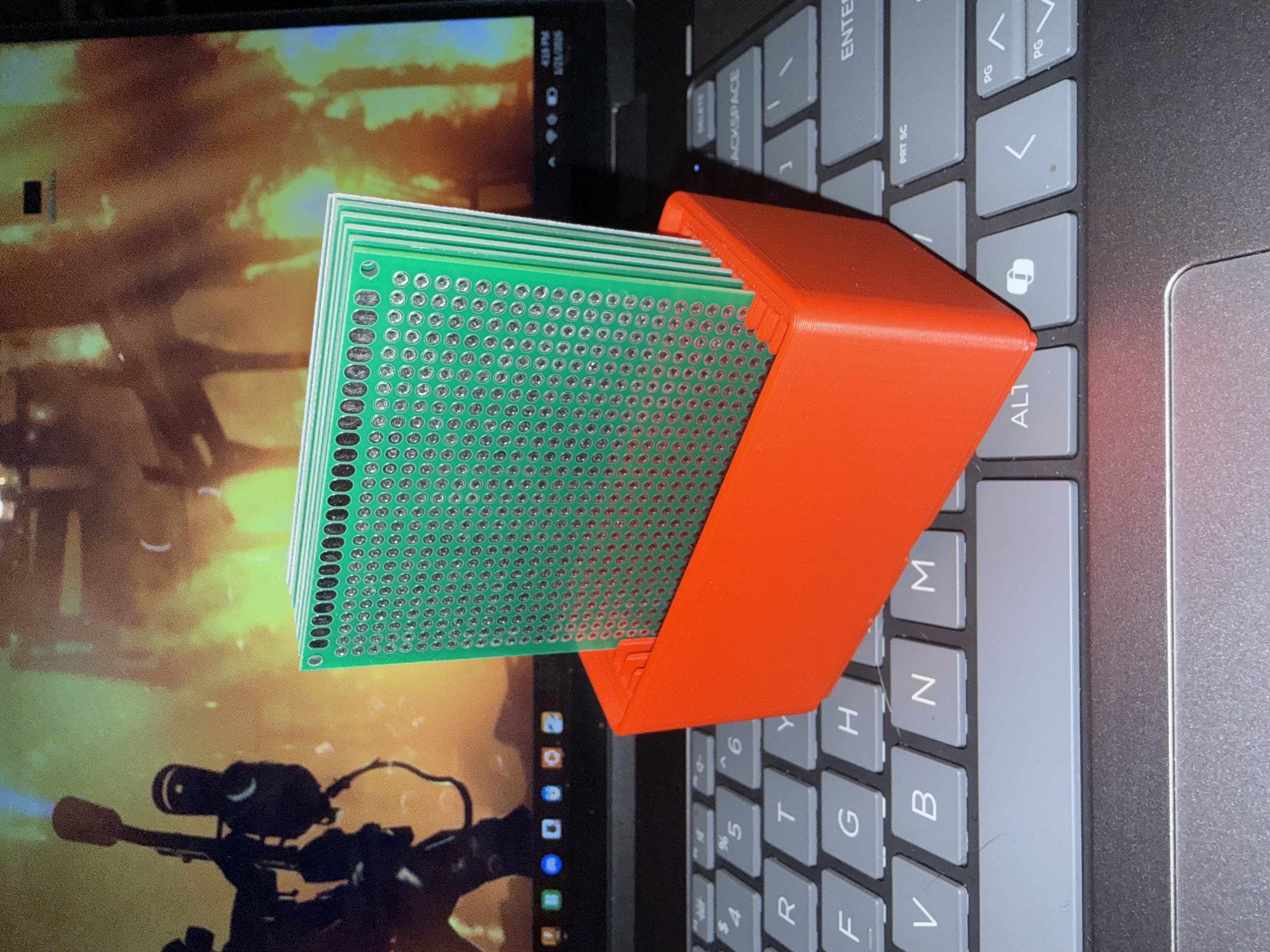 Miniatura 2 do modelo 3D Gridfinity Prototype PCB Storage