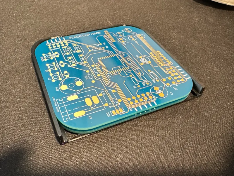 Circuit Board Coaster Tray