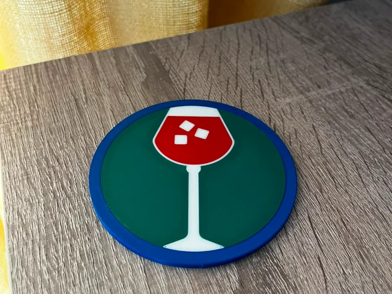 Coaster | Multicolor Cocktail Themed Coaster