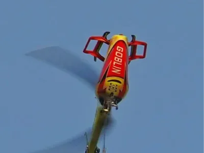 SAB Goblin 380 Skids Trainer aid