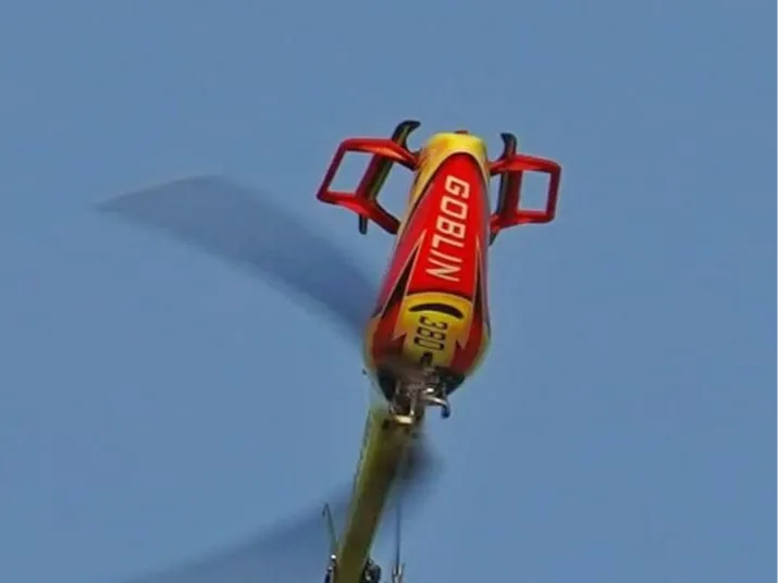 SAB Goblin 380 Skids Trainer aid