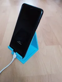 Support téléphone avec passage de câble de charge — photo 3