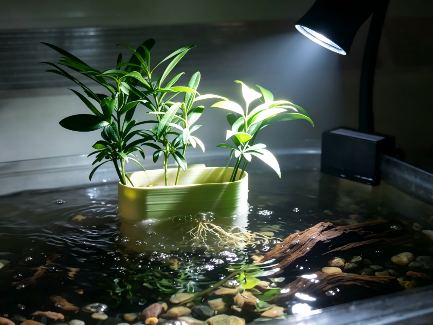 鱼缸植物篮
