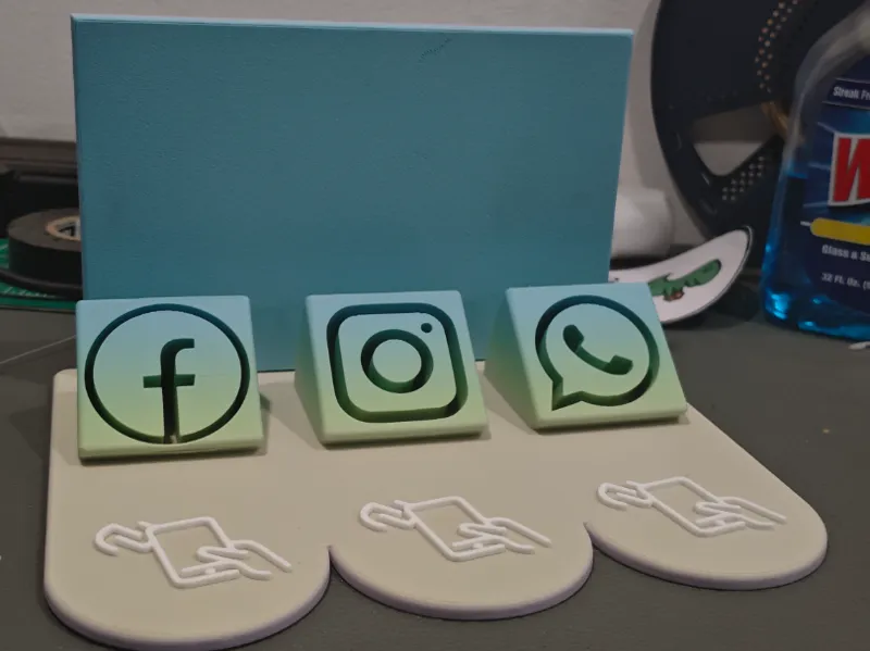 Social Media NFC Tap Point