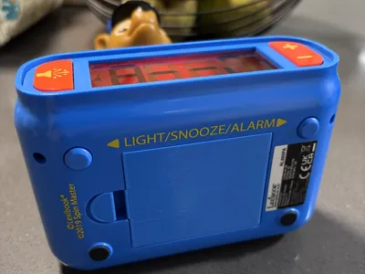 Paw Patrol alarme clock batteries cover