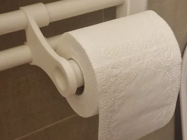 Porte-rouleau de papier toilette pour sèche-serviettes