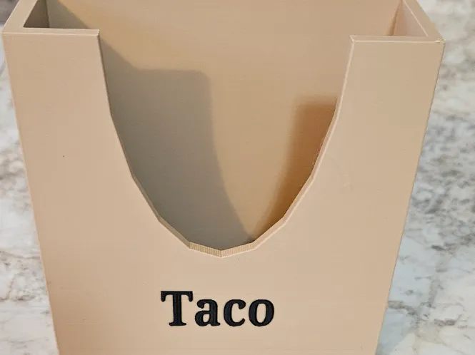 Taco Seasoning Box
