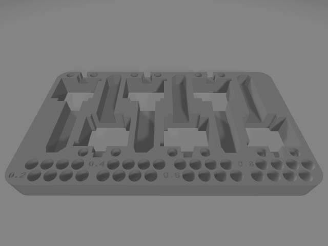 Miniatura 39 do modelo 3D A1 Mini - Stackable Storage Stand V3
