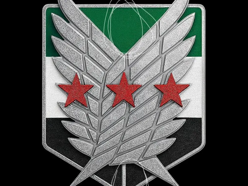 Syria wings keychain