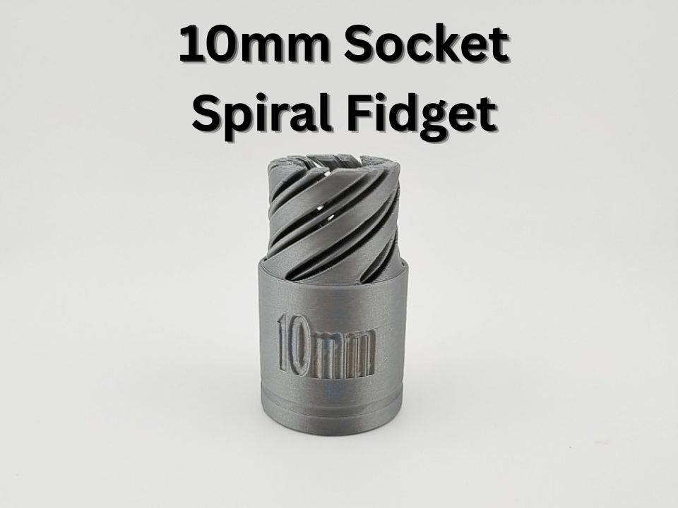10mm Socket Vortex Spiral Fidget