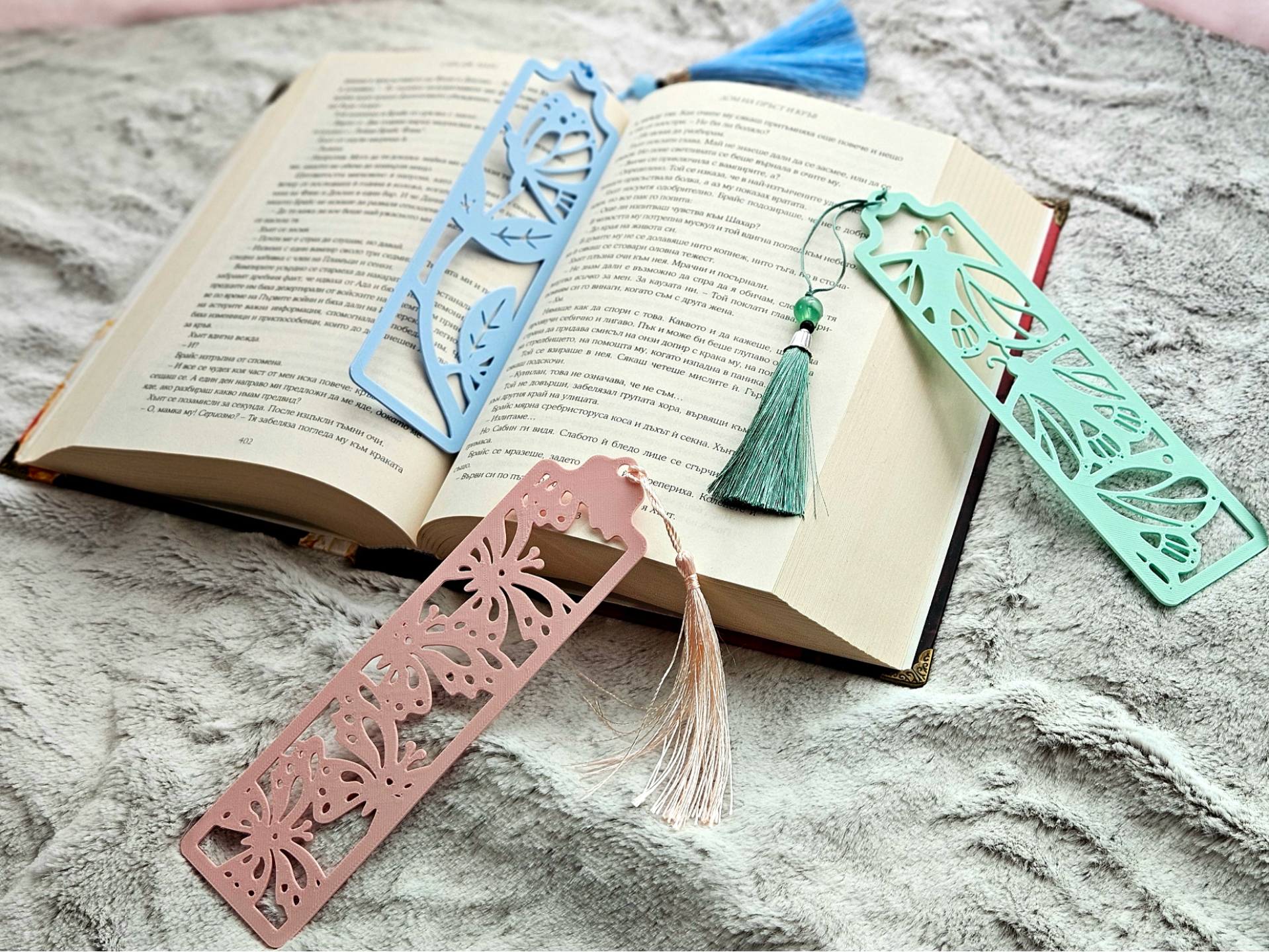 Butterfly Bloom - Bookmarks Set