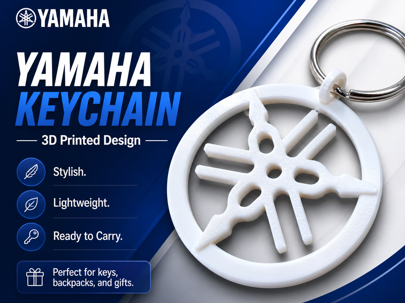 Yamaha Keychain Full or Empty model
