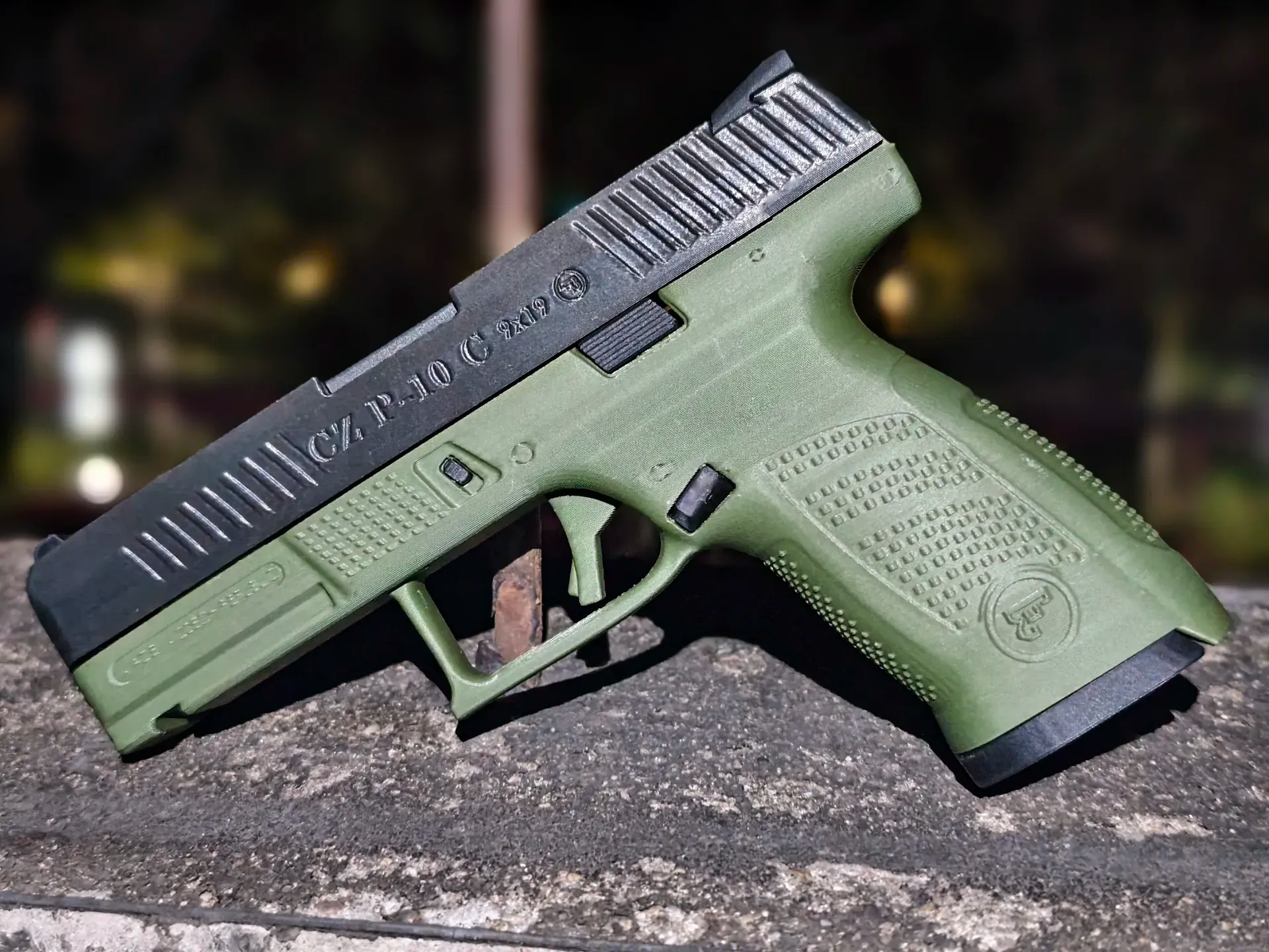 Czech CZ P-10c Pistol Toy Model - 1