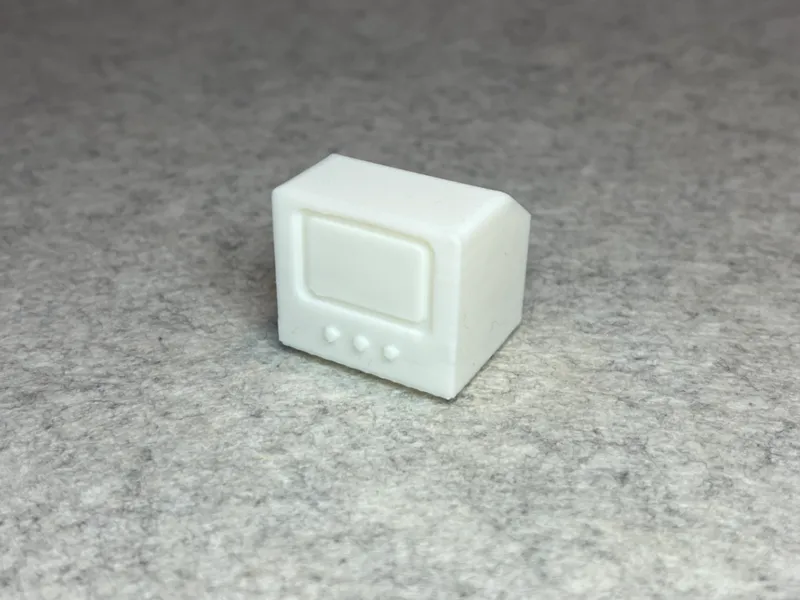 Dollhouse kinescope tv miniature house