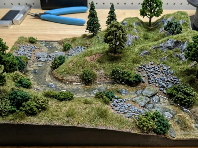 Simple Tabletop Landscape ( Low Profile )